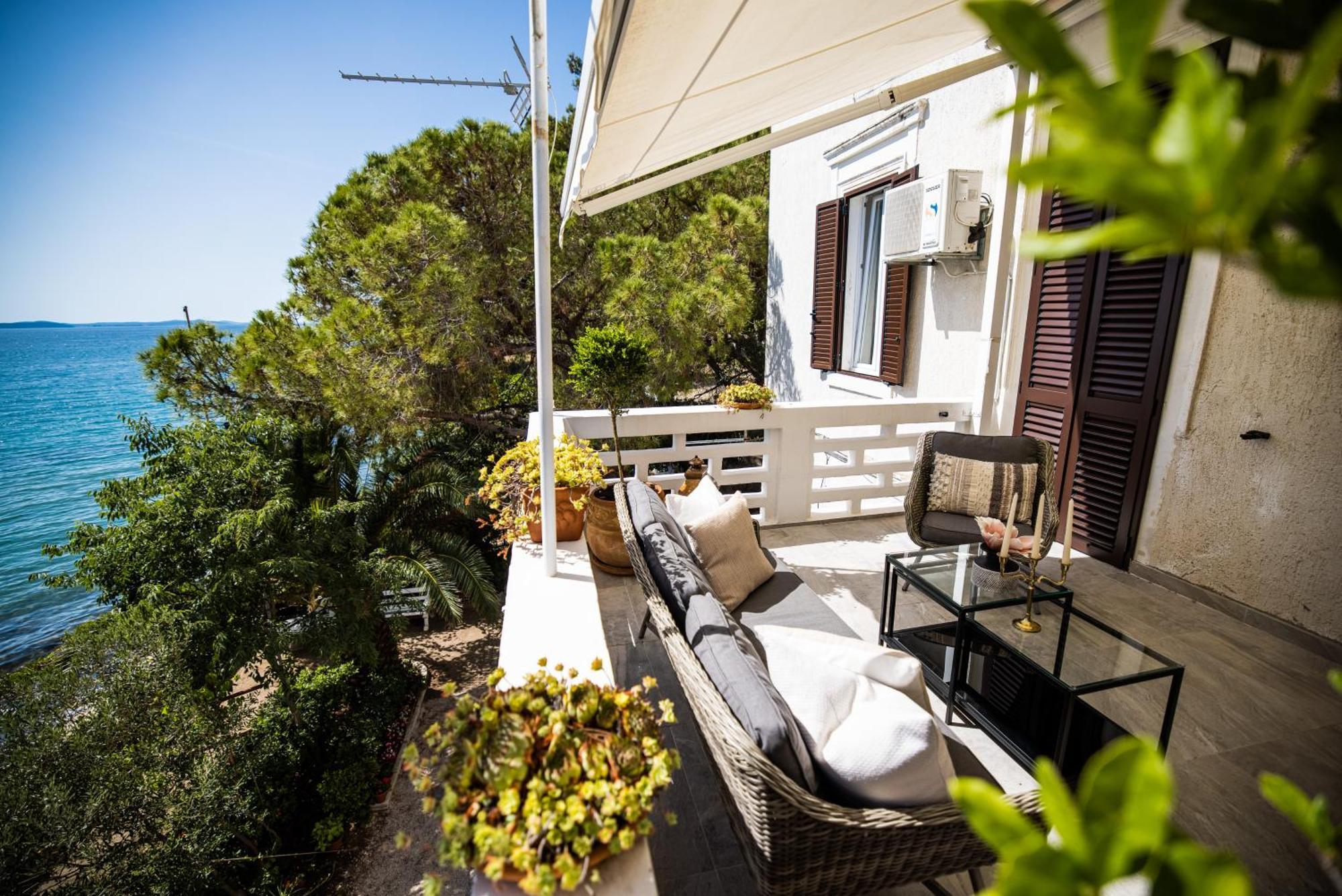 Zadar Center Beach Apartment - Directly On The Sea Экстерьер фото