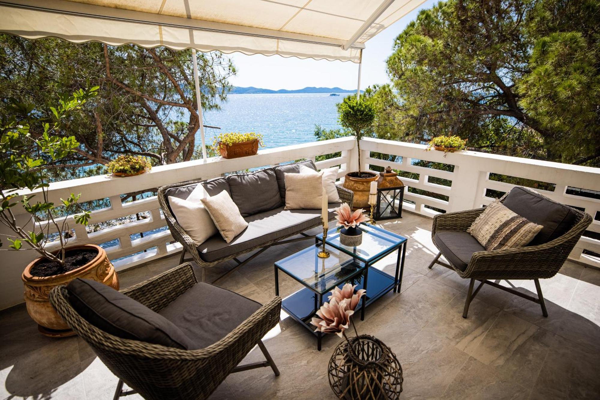 Zadar Center Beach Apartment - Directly On The Sea Экстерьер фото