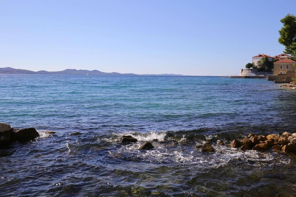 Zadar Center Beach Apartment - Directly On The Sea Экстерьер фото